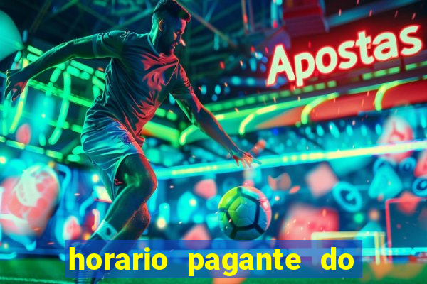 horario pagante do coelho fortune